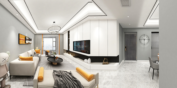 半野设计余庆-翰林城01-装修设计方案