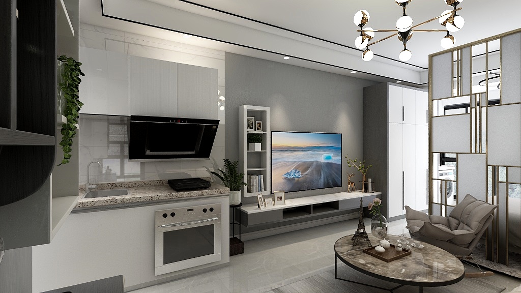 日鑫装修设计-宝龙2号公寓-装修设计方案