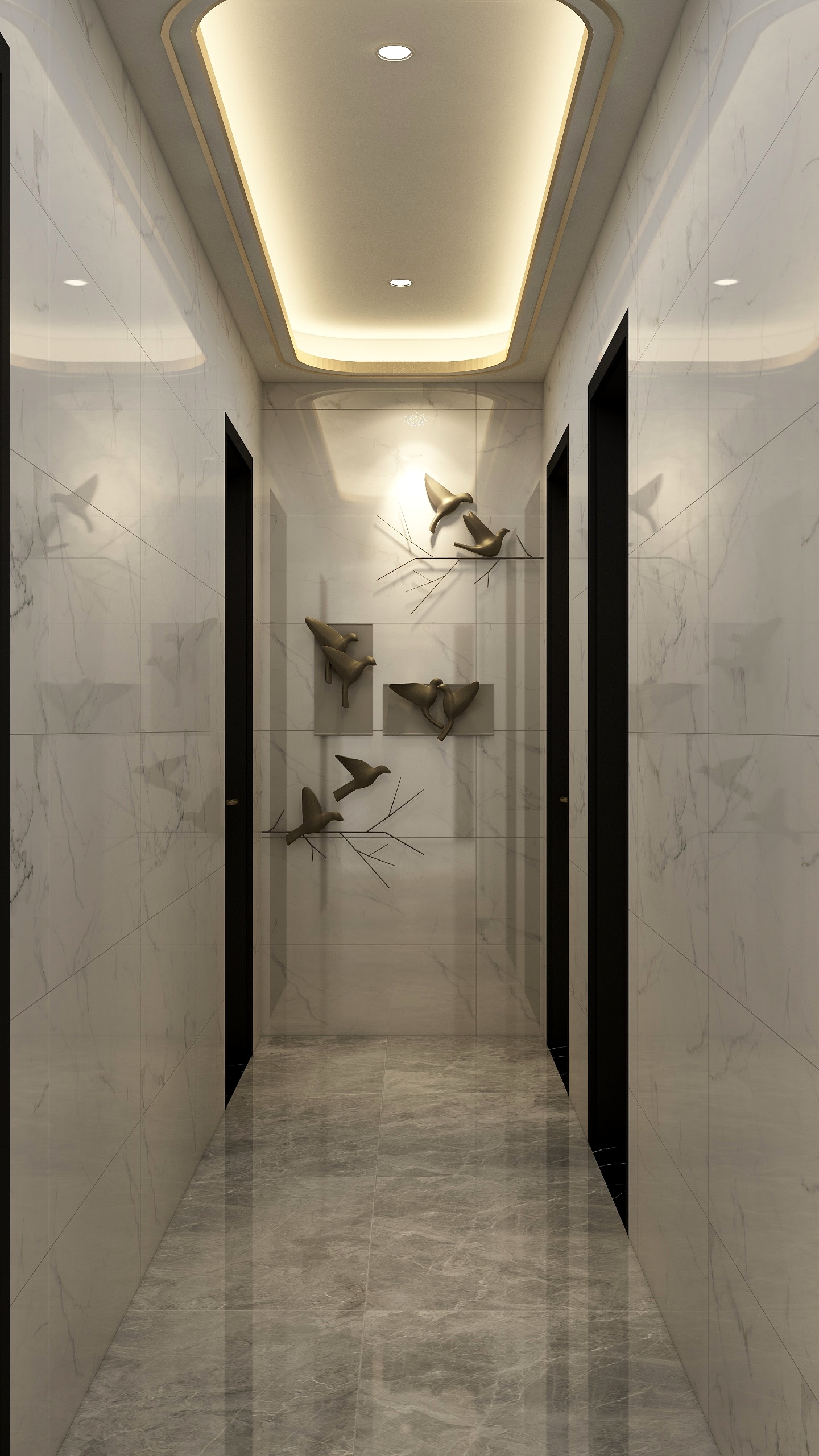 柚见元宵-彰泰B1#1-1401房.dwg-装修设计方案