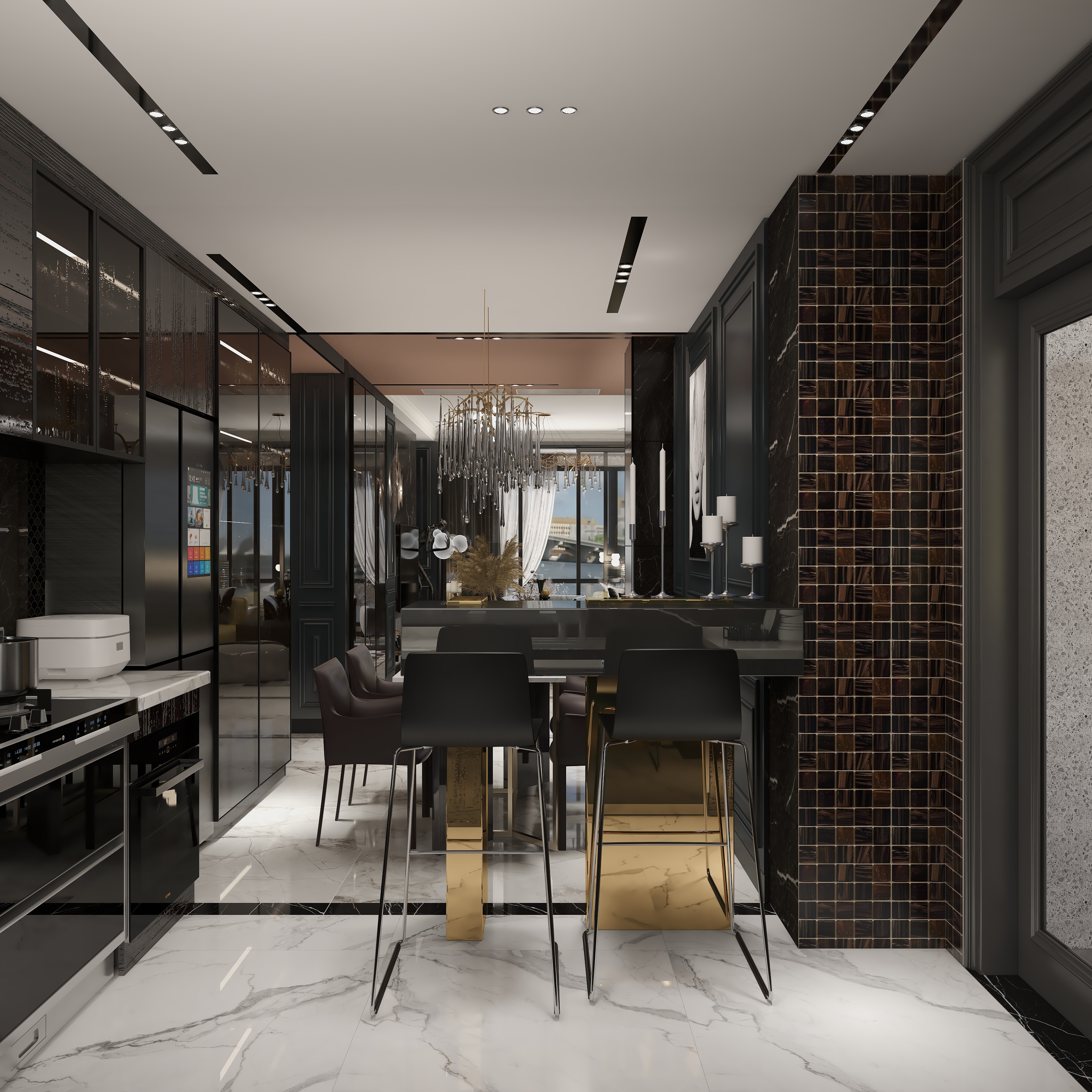 言色设计Lane-PURE装修效果图