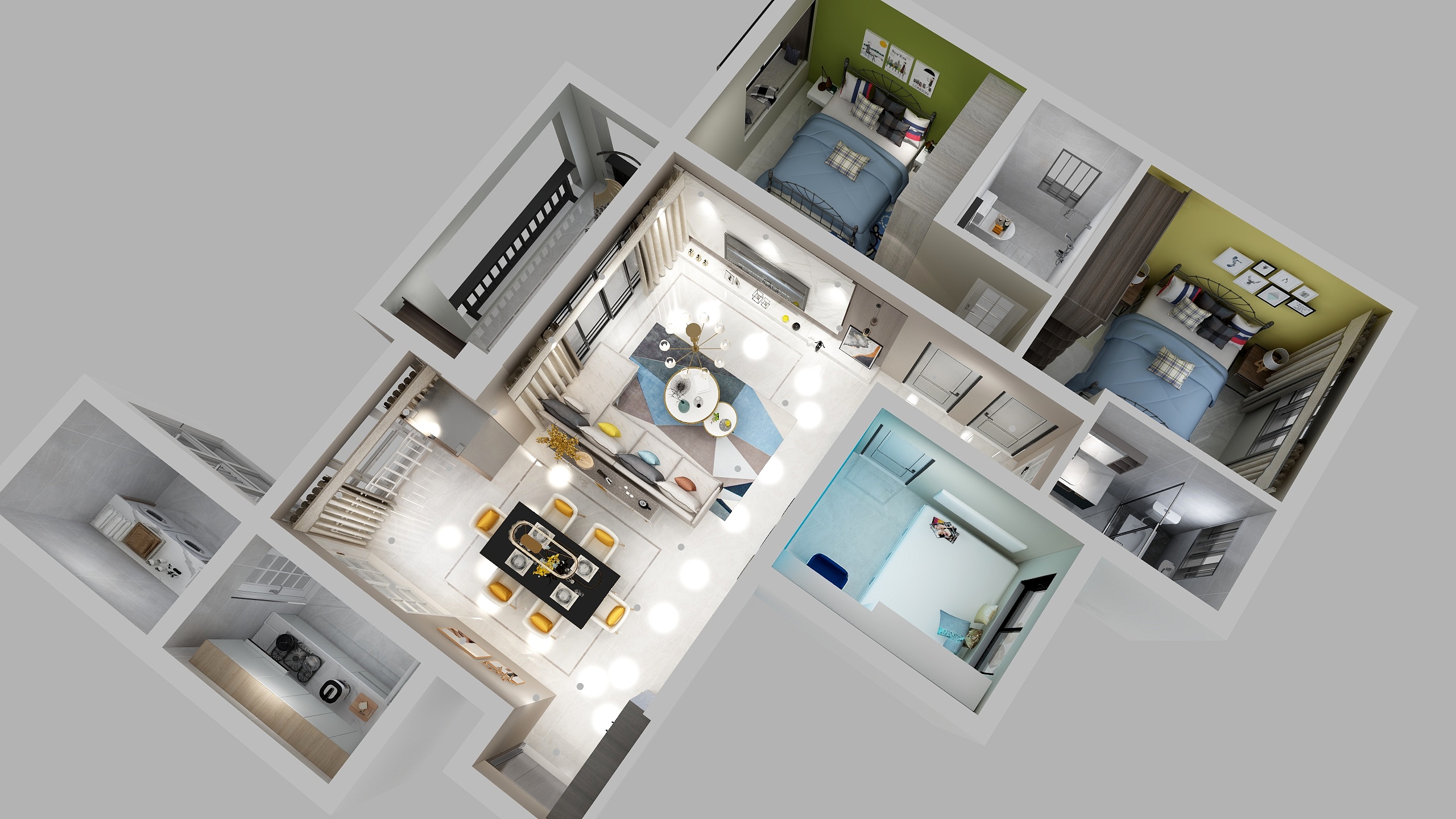 胡帅哥-白塔水街-装修设计方案