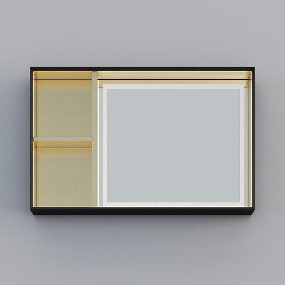 浪登-组合-LD-3360-10-镜子3D模型