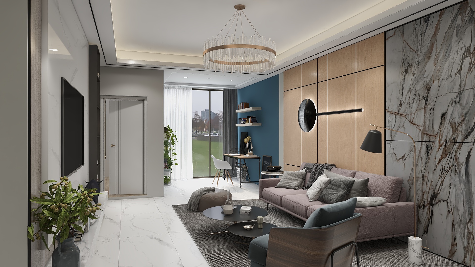 36度设计工作室-长欣中央广场-装修设计方案