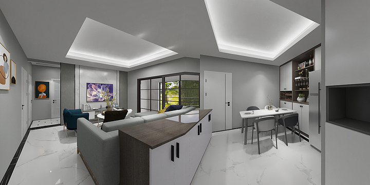 良之源装饰-瀚林学府6号楼109-装修设计方案