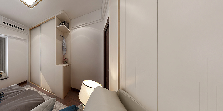 司徒丽莎广州维家思od-黄小姐家VR=房间次卧+主卧-装修设计方案