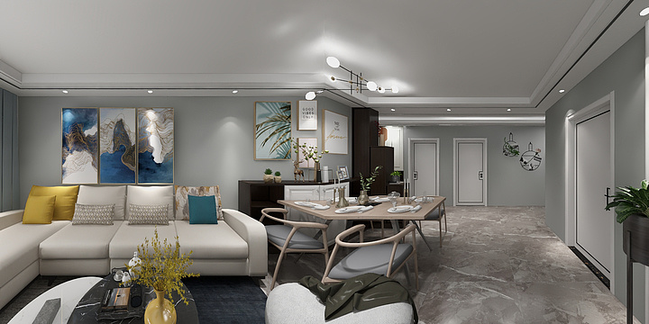 郭奎-龙湖春江郦城-装修设计方案