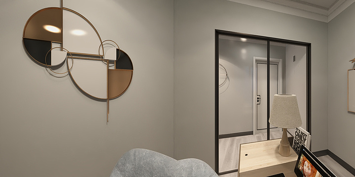 设计师LP-中建汤逊湖壹号刘女士雅居-装修设计方案