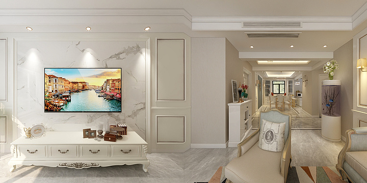 东泽装饰OLxZ-百亿大公馆 法式-装修设计方案