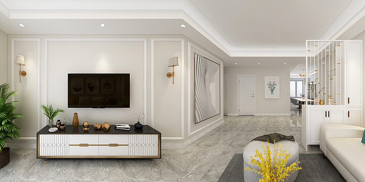 四水-轻奢-装修设计方案