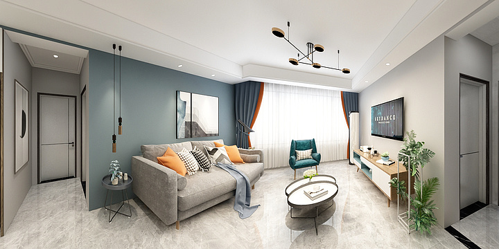 郝庆阳-禾天-冠城93平-装修设计方案