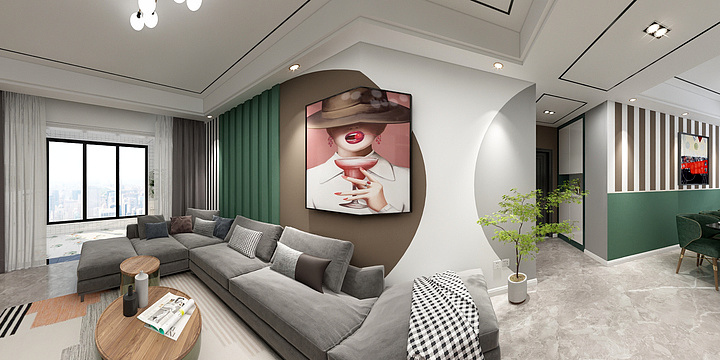 梦醒翩跹-楚琪3-装修设计方案