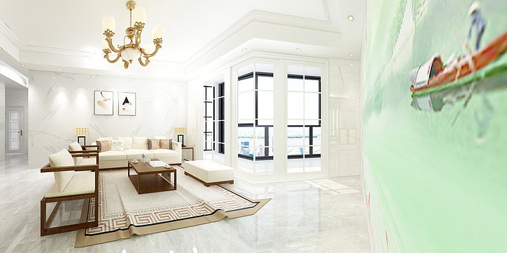 欧派全屋定制工厂-干越壹号-装修设计方案