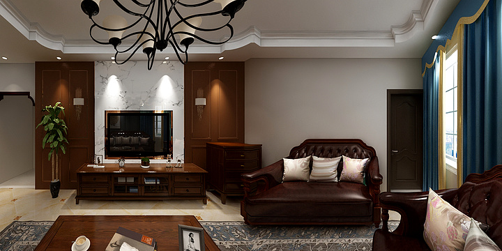 魏雨诗15881138815-华侨城原岸美式-装修设计方案