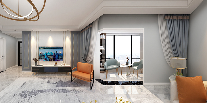 彼岸空间枫-星雨华府-装修设计方案