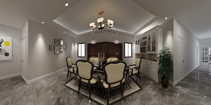 茗艺匠装饰设计-杨云舒别野-装修设计方案