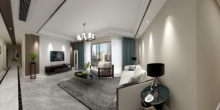 半山涧空间设计-鸿浩花园111-装修设计方案