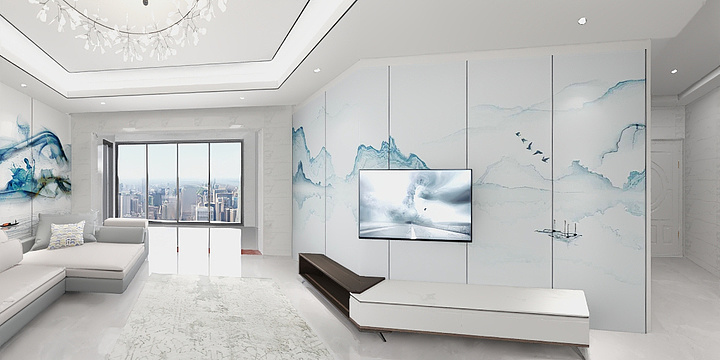 博美雅装饰18296620090-港龙上宾尊域-装修设计方案