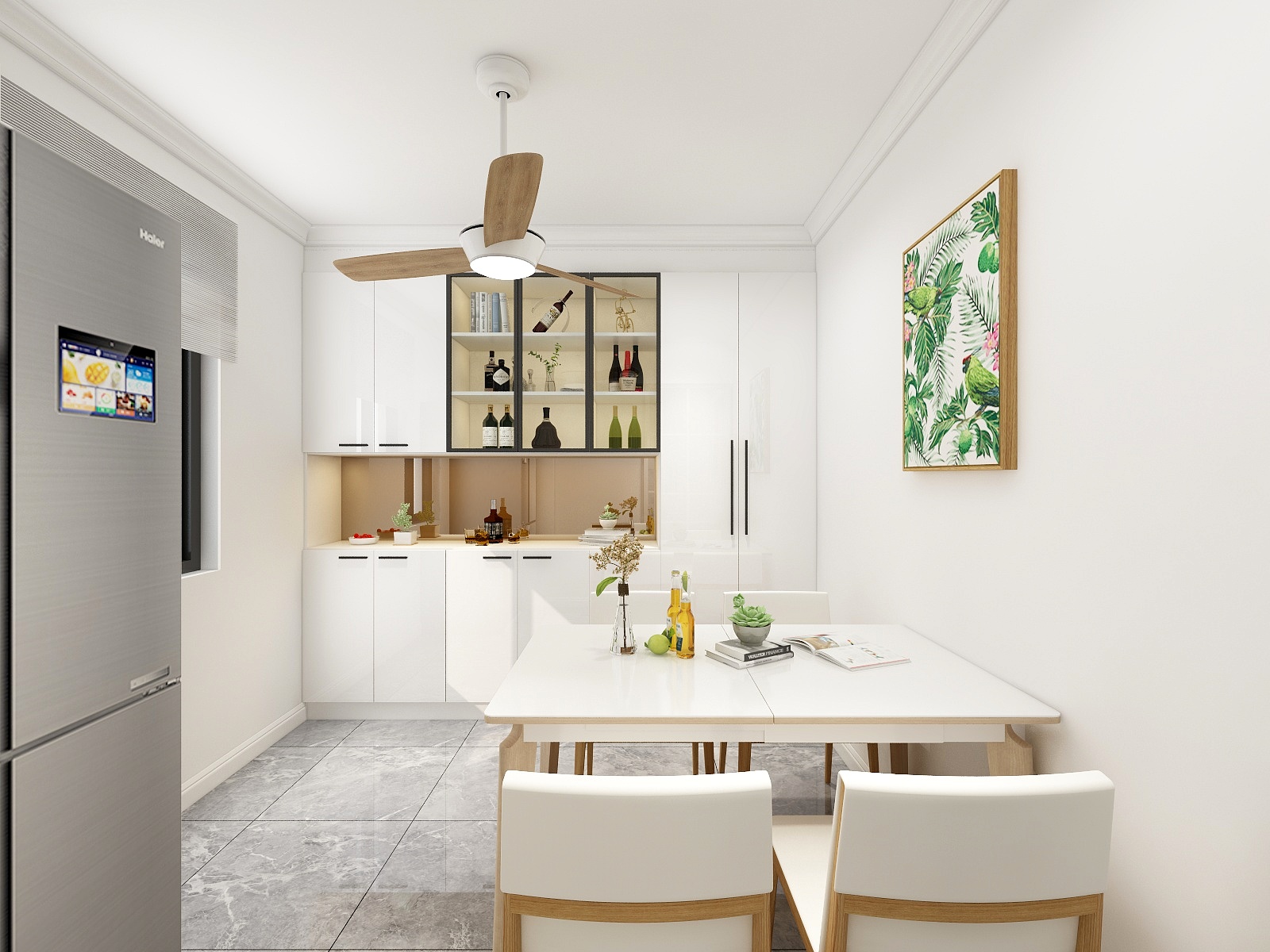 刘安明-T上海龙临路--小户型-北欧装修效果图