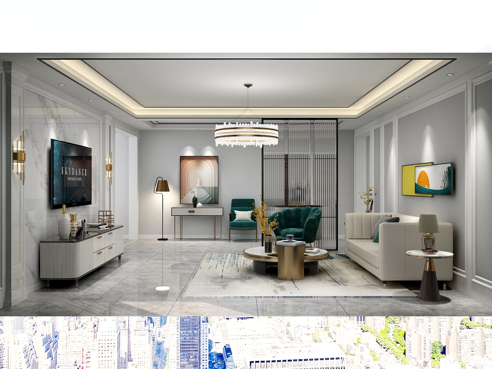 设计妖妖-蓝月湾-装修设计方案