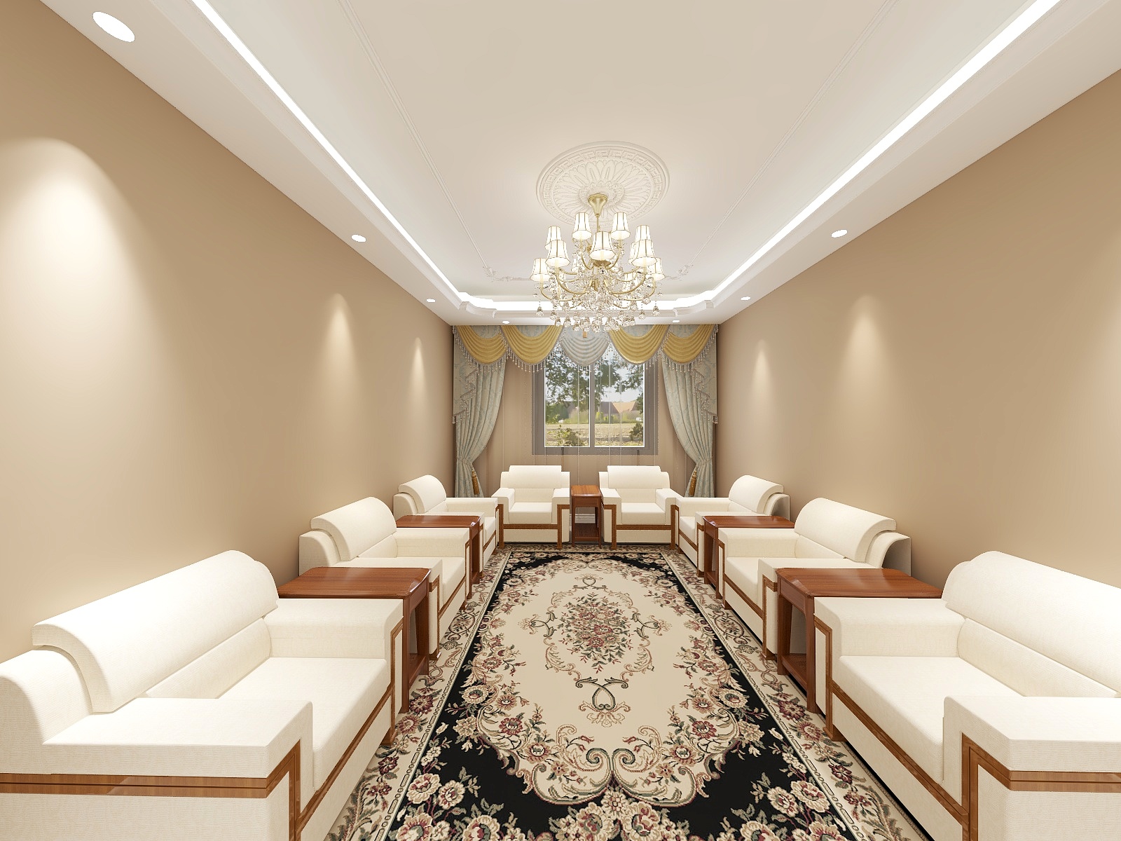 唐工168-湖南省退役军人事务厅-装修设计方案