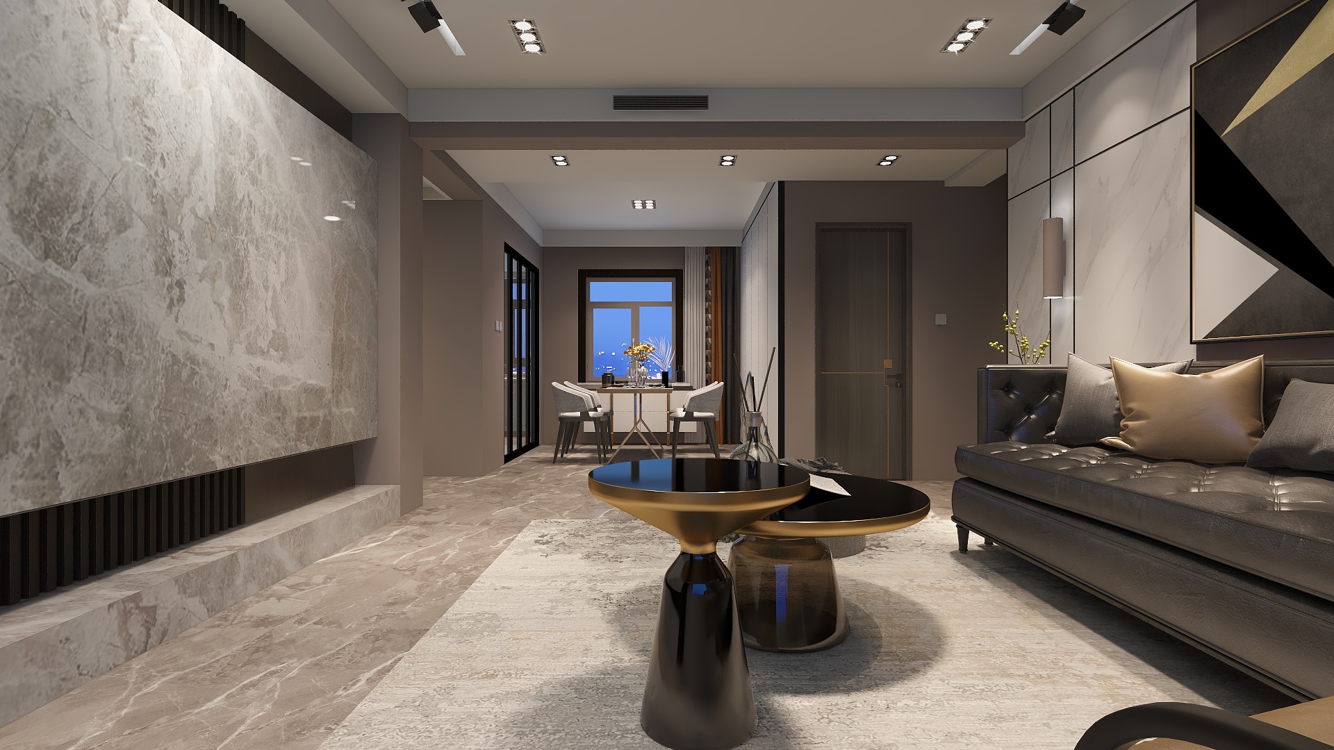 裕盛设计易清流-大连御景湾-装修设计方案