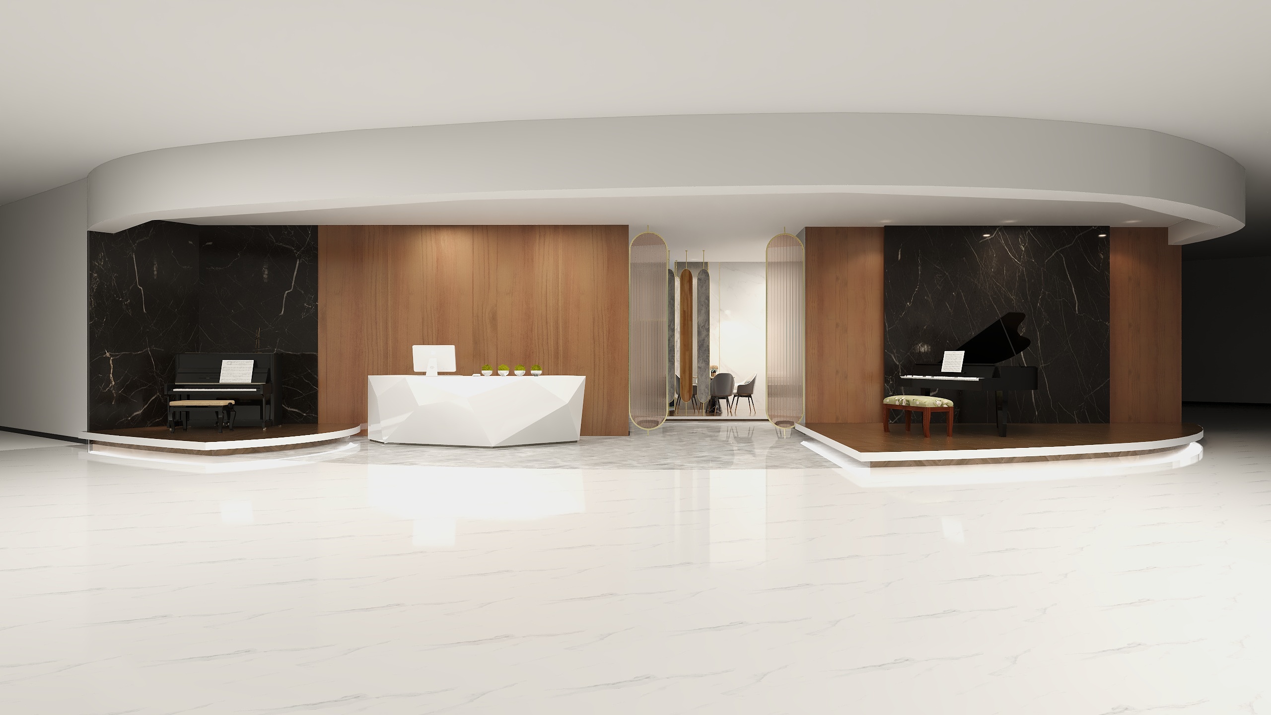 设计营造-琴行kjl-装修设计方案