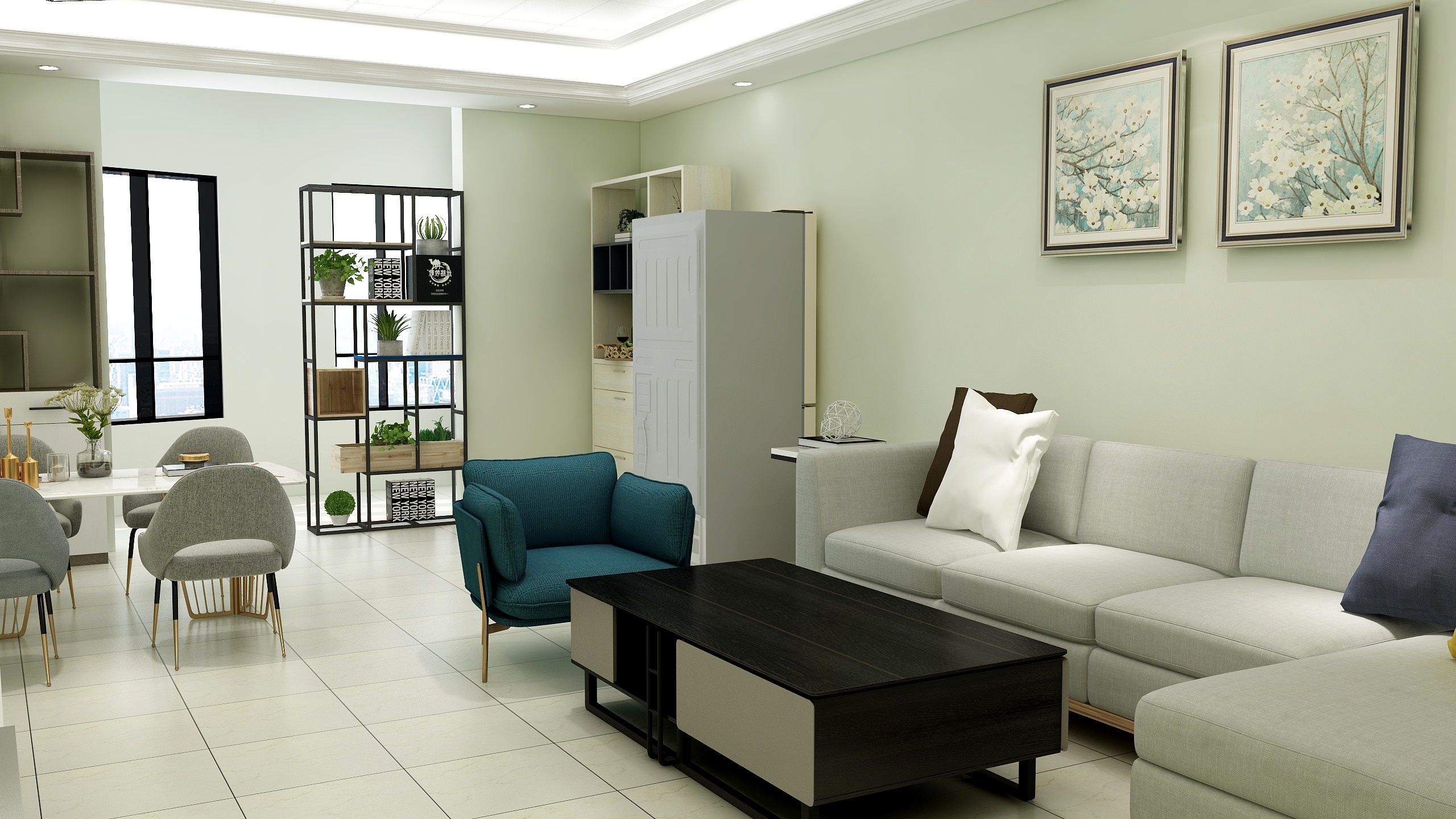 meager琪-2-1 石家庄石门小区-装修设计方案