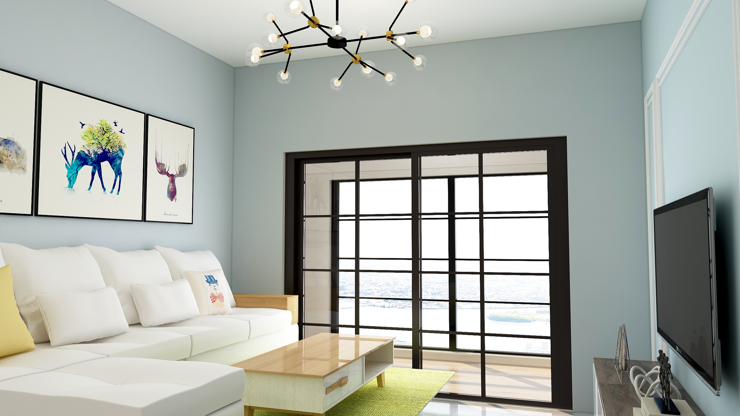 美家居装饰建材KmJL-君悦湾李美女-装修设计方案