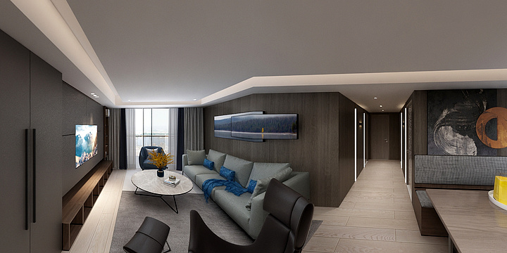 用户13074-轻奢 新鹿园-装修设计方案