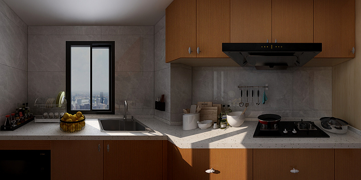 吴刚LD-厨房1-装修设计方案