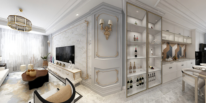 设计师惠儿-新华常春藤-装修设计方案