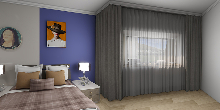 泰诗爾-临川华府北欧彩色风格-装修设计方案