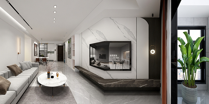 秋禾装饰DQ设计谢德鹏-秋禾装饰建发一期1#2502雅居-装修设计方案