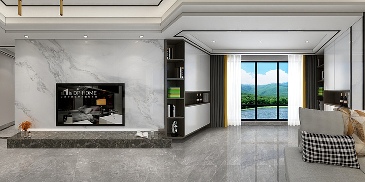 爱家装饰唐设计师-现代城-莫女士-改图8.22-装修设计方案