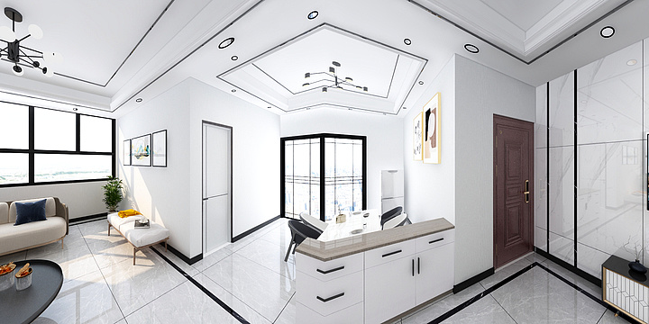 楼澜建才批发中心-鲁家园138-2-2-702-装修设计方案