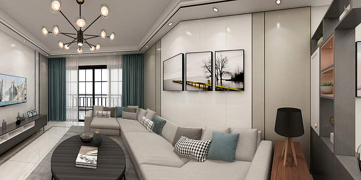 览千山渡万水-御龙湾F6栋02-北欧-装修设计方案