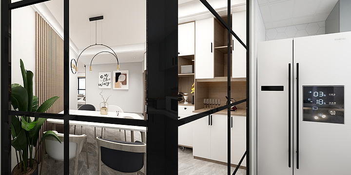 钱群15107906757-北欧原木三居-装修设计方案