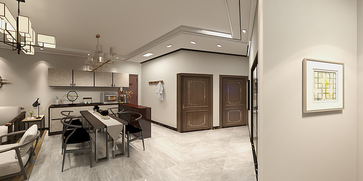 圆梦筑家装饰-城投伴山居_刘先生98平东户-装修设计方案