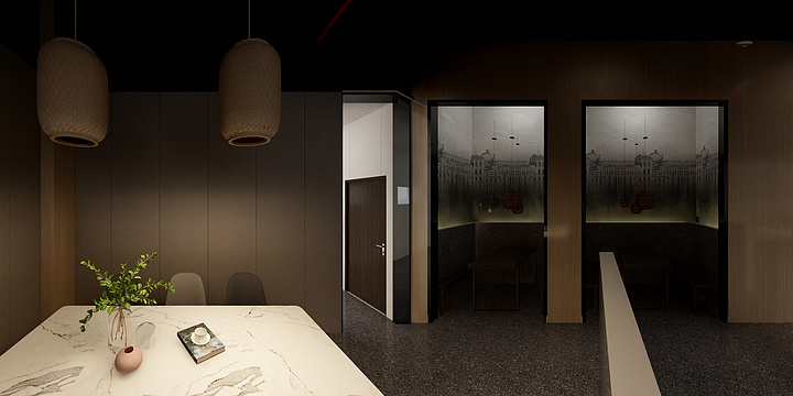 怡居空间-烧烤店已完成-装修设计方案