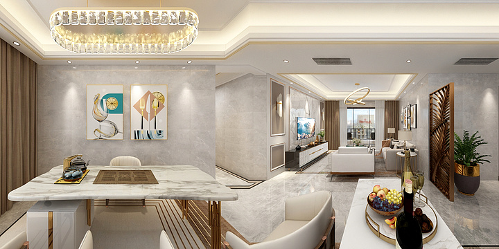 Hanssss-帝庭公馆晏哥雅居2-4-装修设计方案