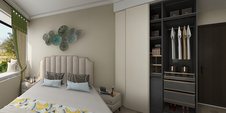 美鑫隆装饰设计-香槟花园100号1202-装修设计方案