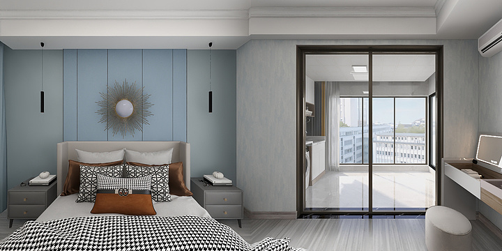 玖零美学设计-蔚蓝滨江-装修设计方案