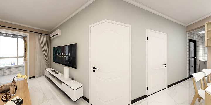 爱腾装饰-紫竹园效果图-装修设计方案