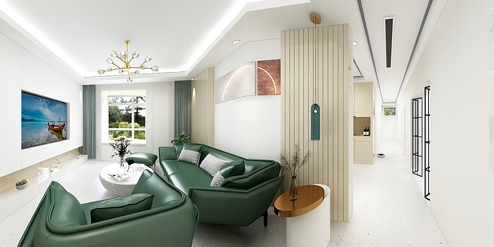 清喜设计-骏和国际公馆-装修设计方案