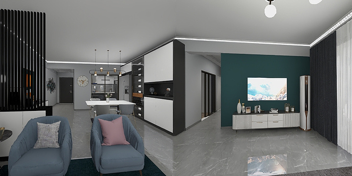 锦宏设计师丘大叔-莲花广场邬先生-装修设计方案