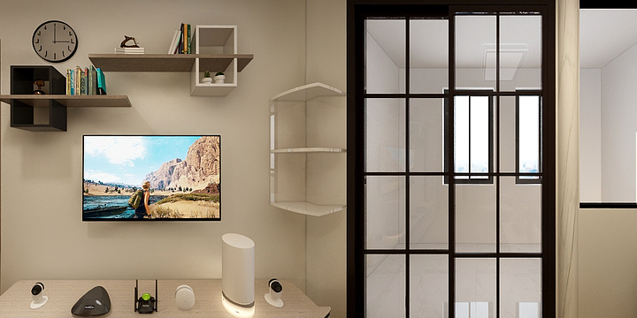 李现闯工作室-大山子北里-装修设计方案