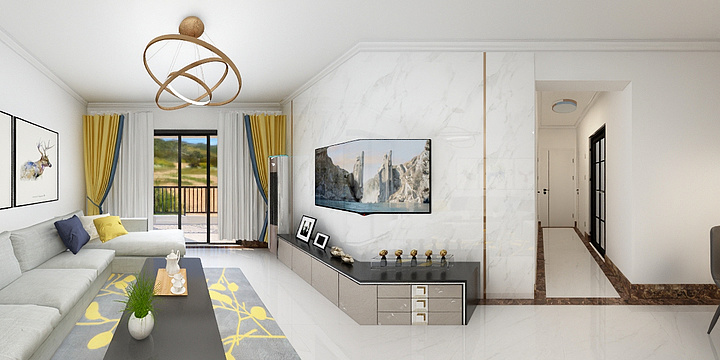 亿晋装饰-锦绣新天地9栋904房-装修设计方案