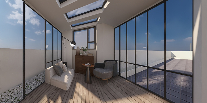 Hiiiiii_-世纪佳缘顶层露台-装修设计方案