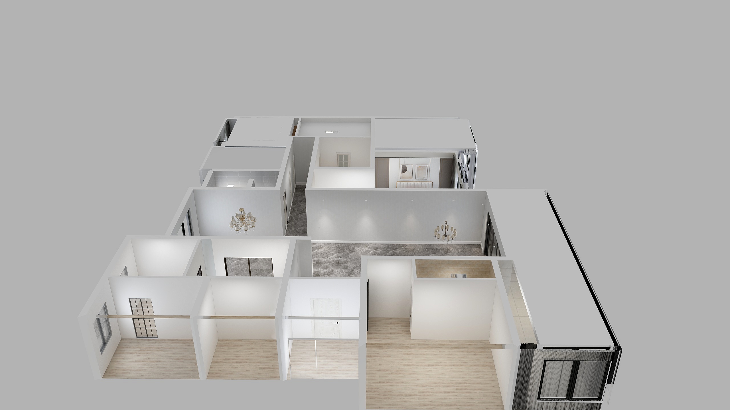 丨龙磊-碧桂园1号-装修设计方案