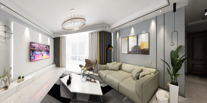 你男神尼古拉斯赵四-香缇花园-装修设计方案